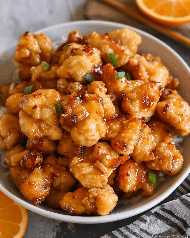 Homemade Orange Chicken