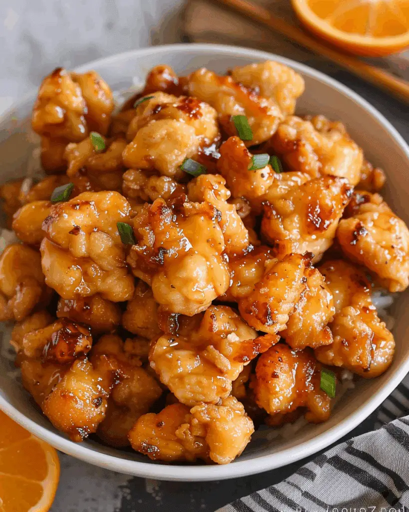 Homemade Orange Chicken