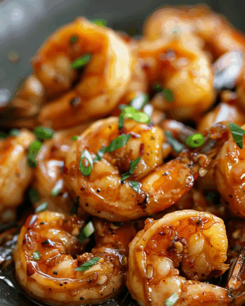10 Minute Honey Garlic Shrimp