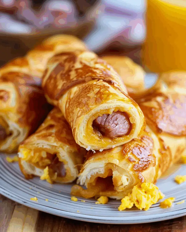 Breakfast Pigs in a Blanket