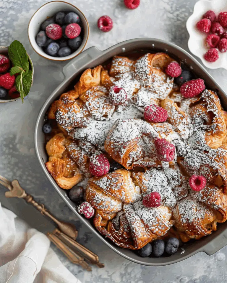 Croissant French Toast Bake