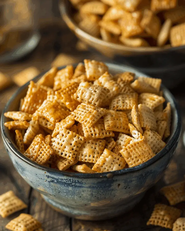 Dill Pickle Chex Mix: A Tangy Snack Sensation