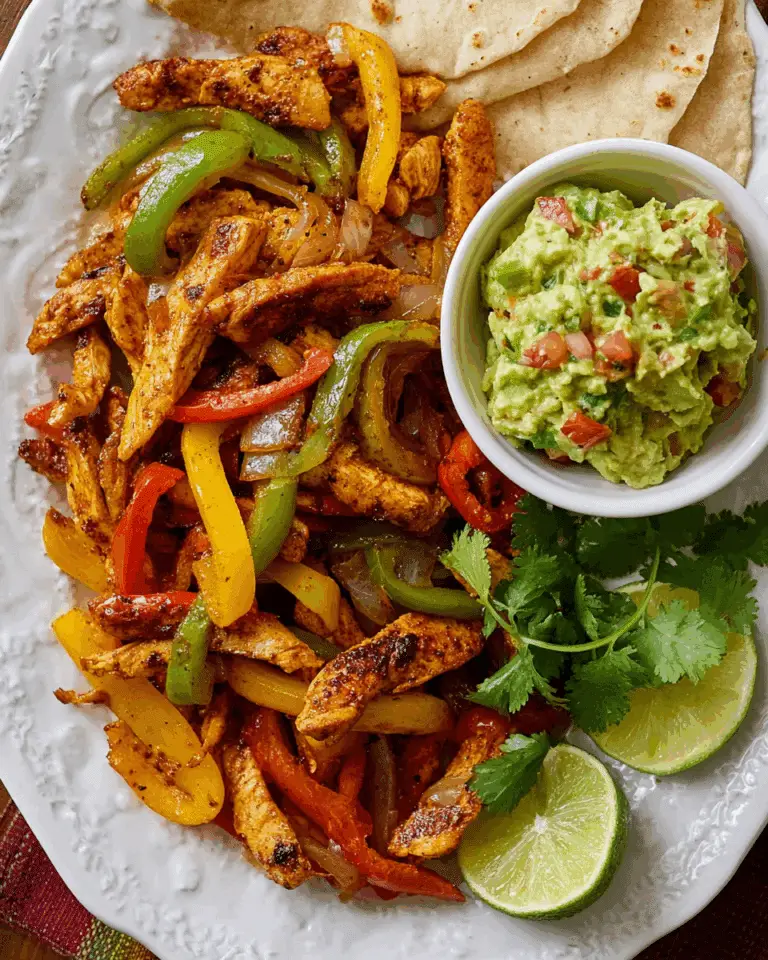 Air Fryer Chicken Fajitas