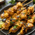 Chicken Satay with Easy Peanut Sauce