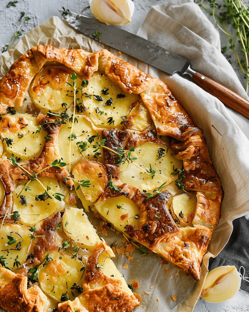 Potato Galette | Ella Dishes