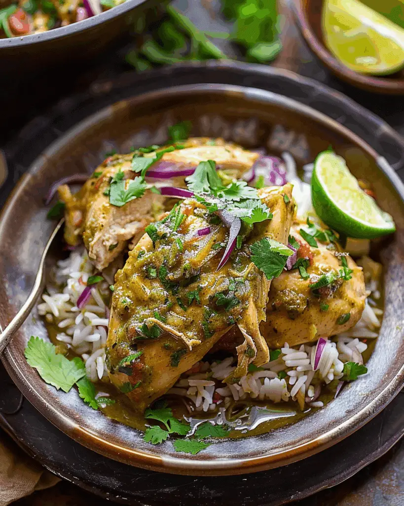 Instant Pot Salsa Verde Chicken