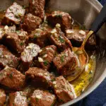 Air Fryer Garlic Butter Steak Bites