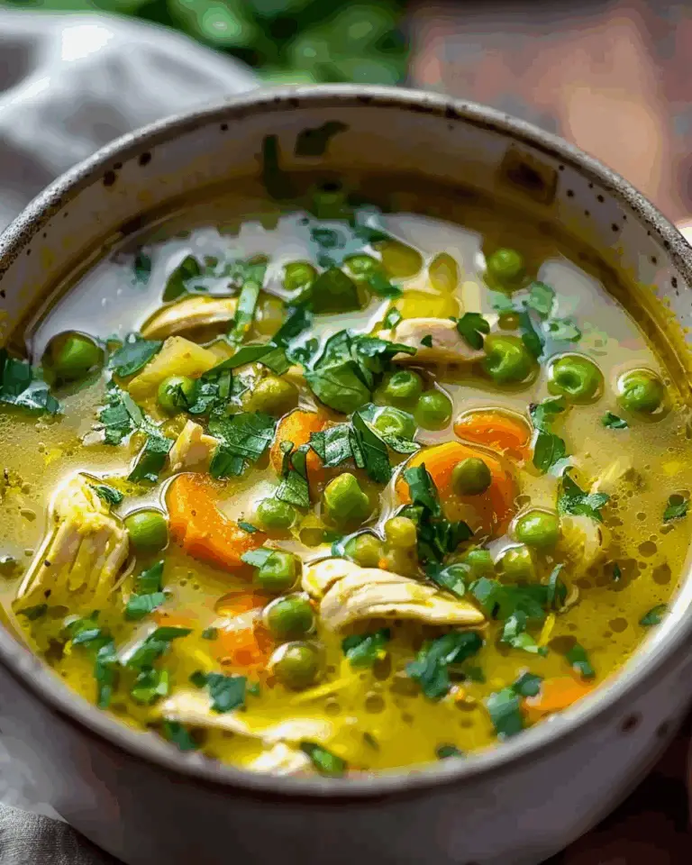 Anti-Inflammatory Turmeric Chicken Soup