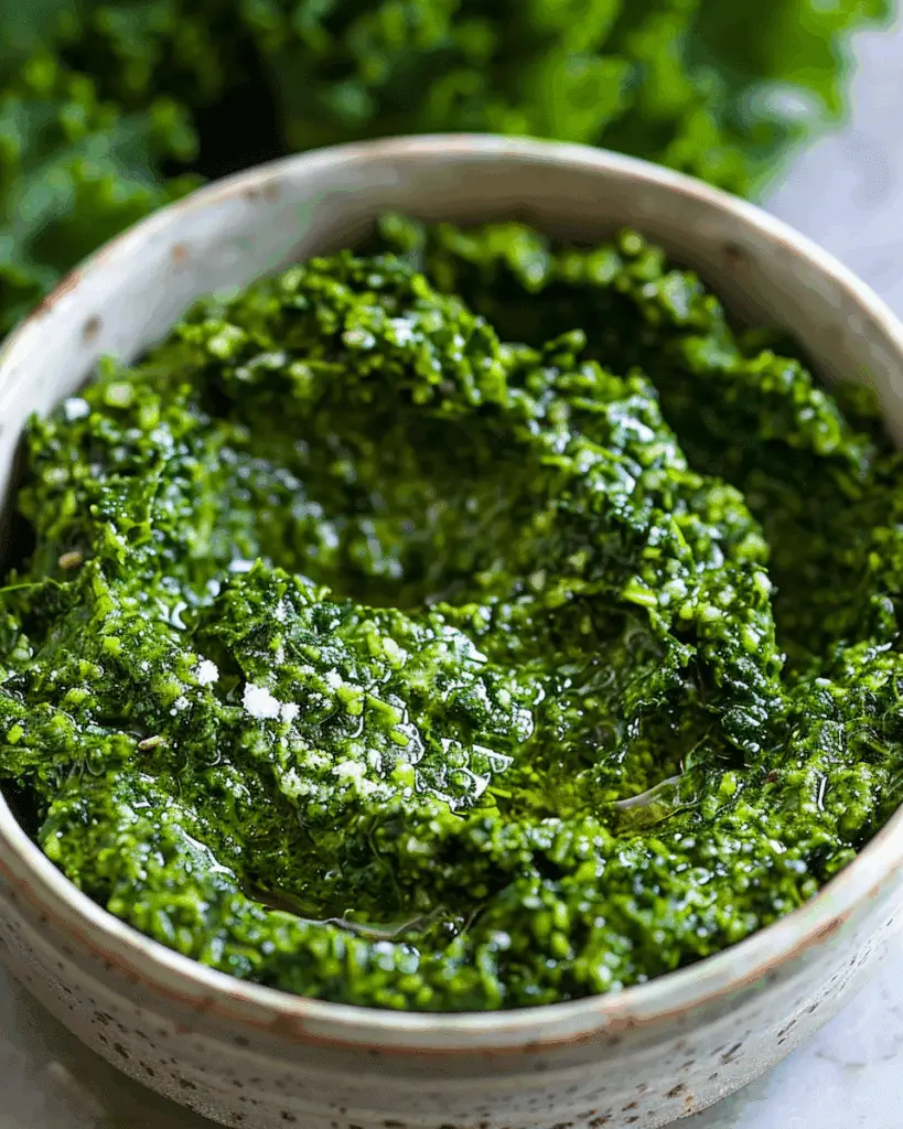Tuscan Kale Pesto Recipe