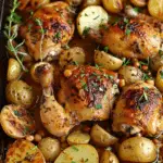 One Pan Chicken and Potatoes