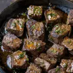 Cowboy Butter Steak Bites