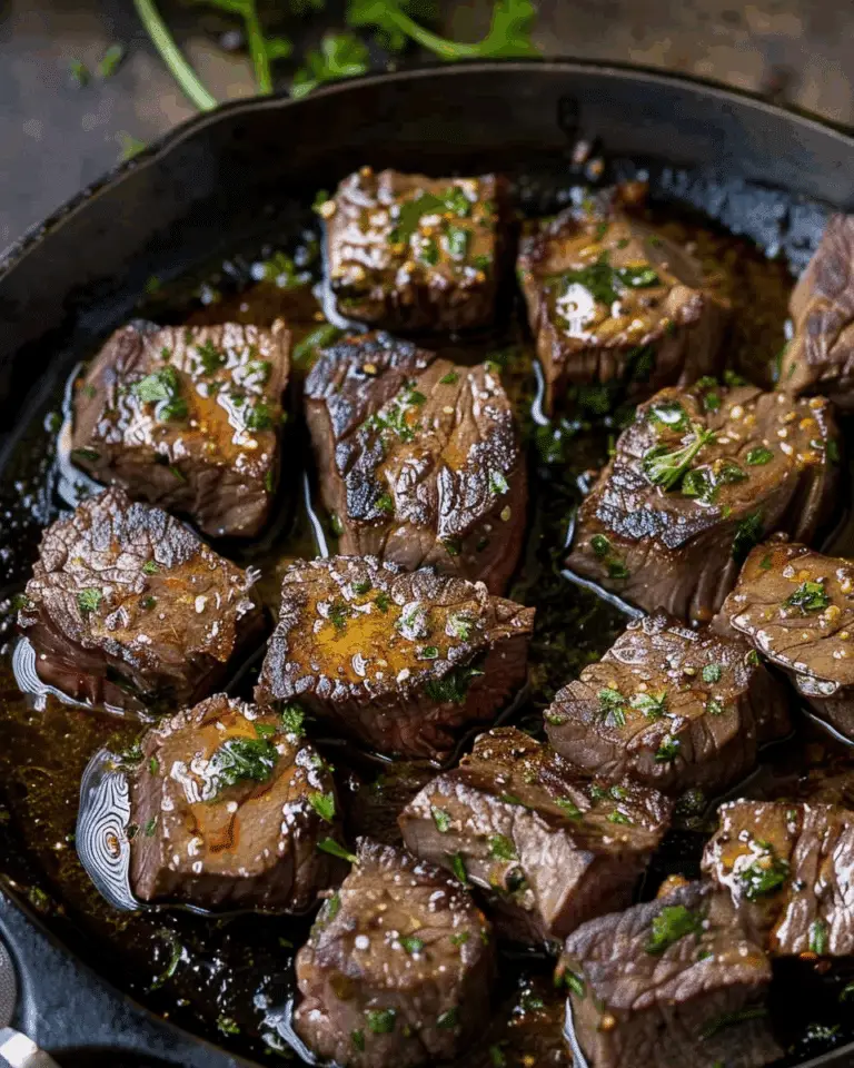 Cowboy Butter Steak Bites