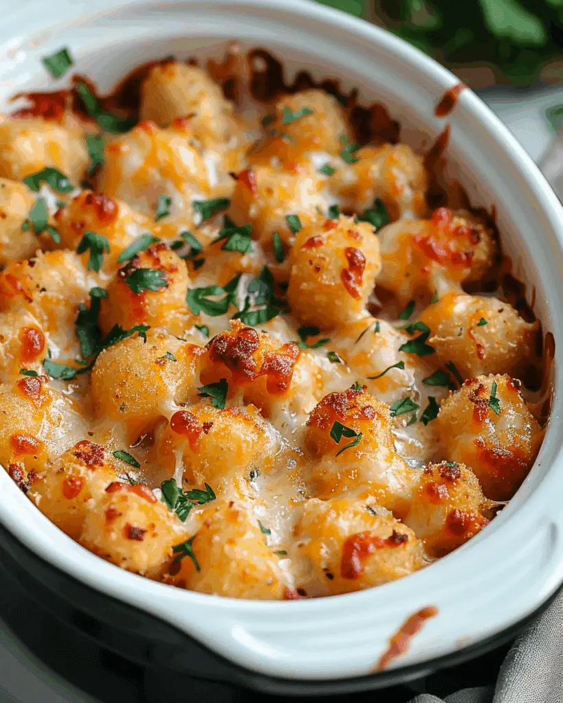 Crockpot Tater Tot Casserole