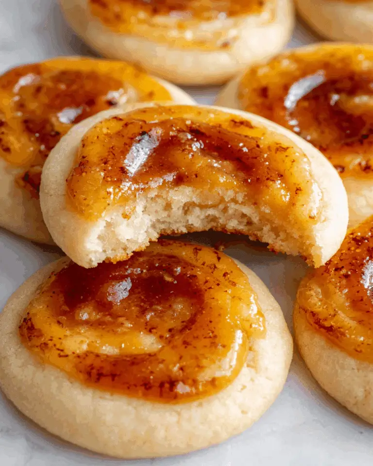 Crème Brûlée Cookies