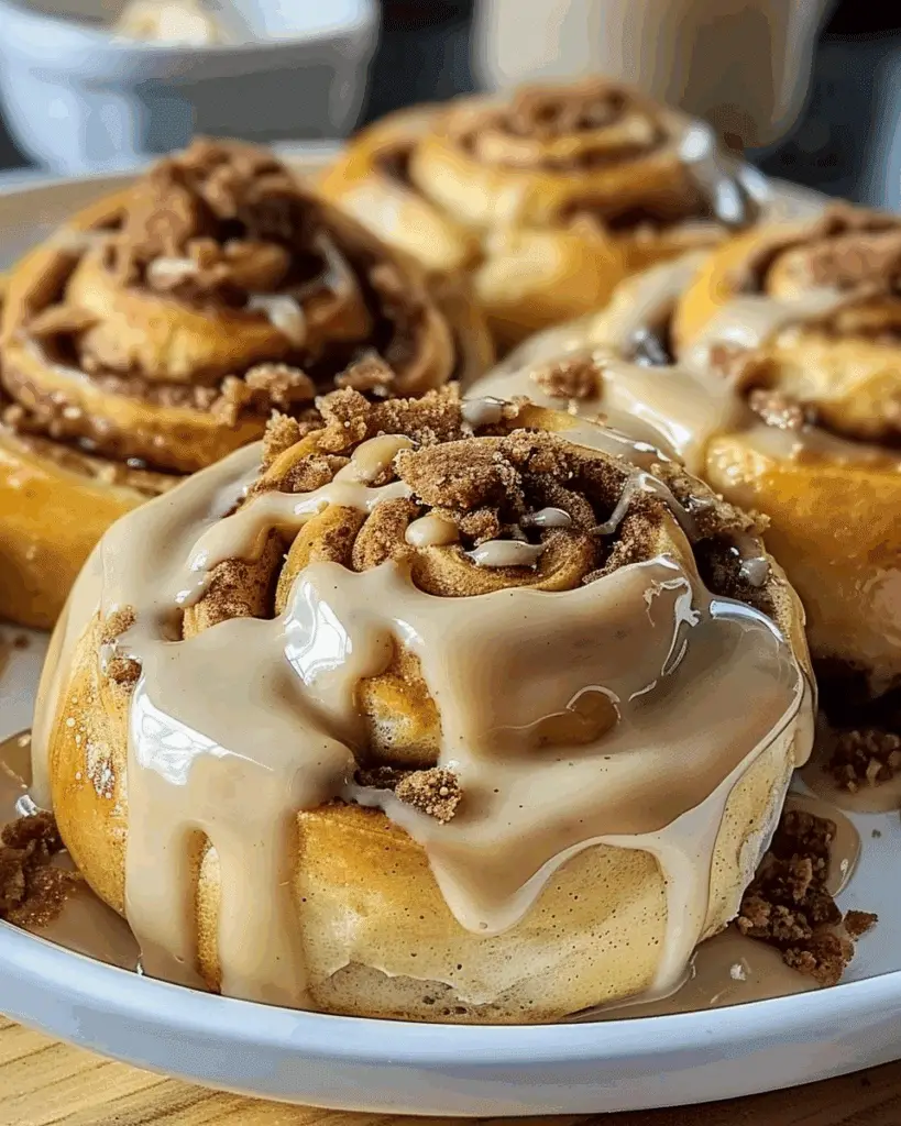 Biscoff Cookie Butter Cinnamon Rolls