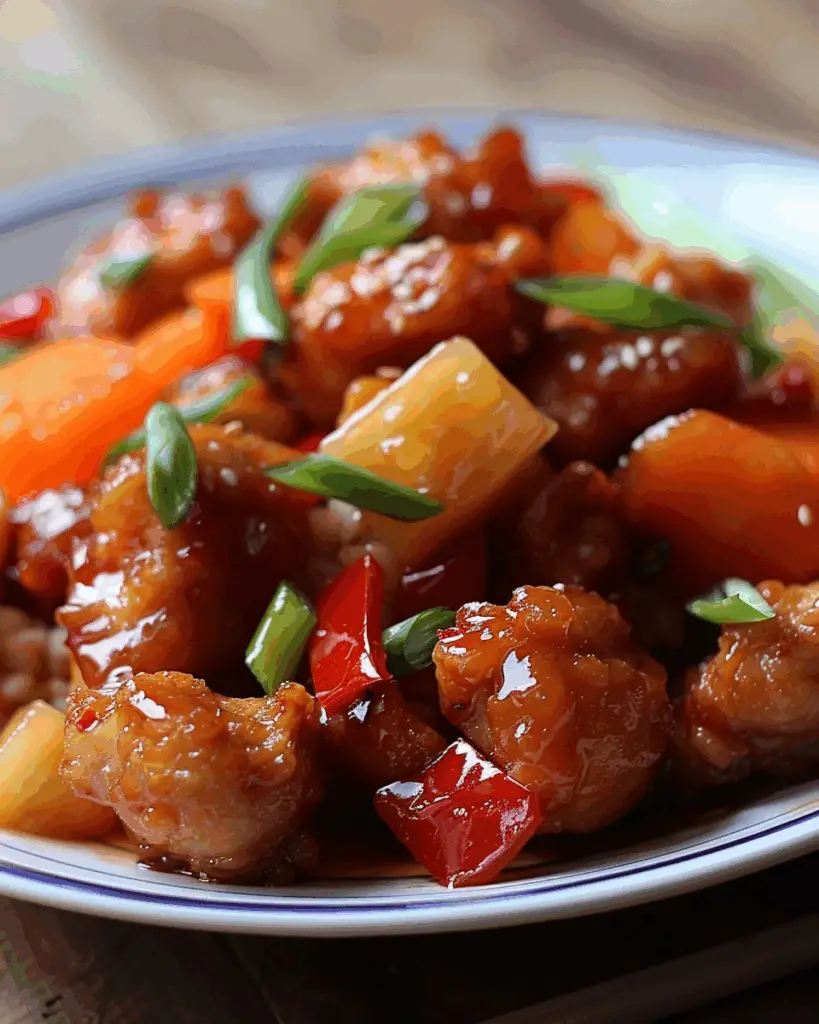 Delicious Sweet and Sour Chicken