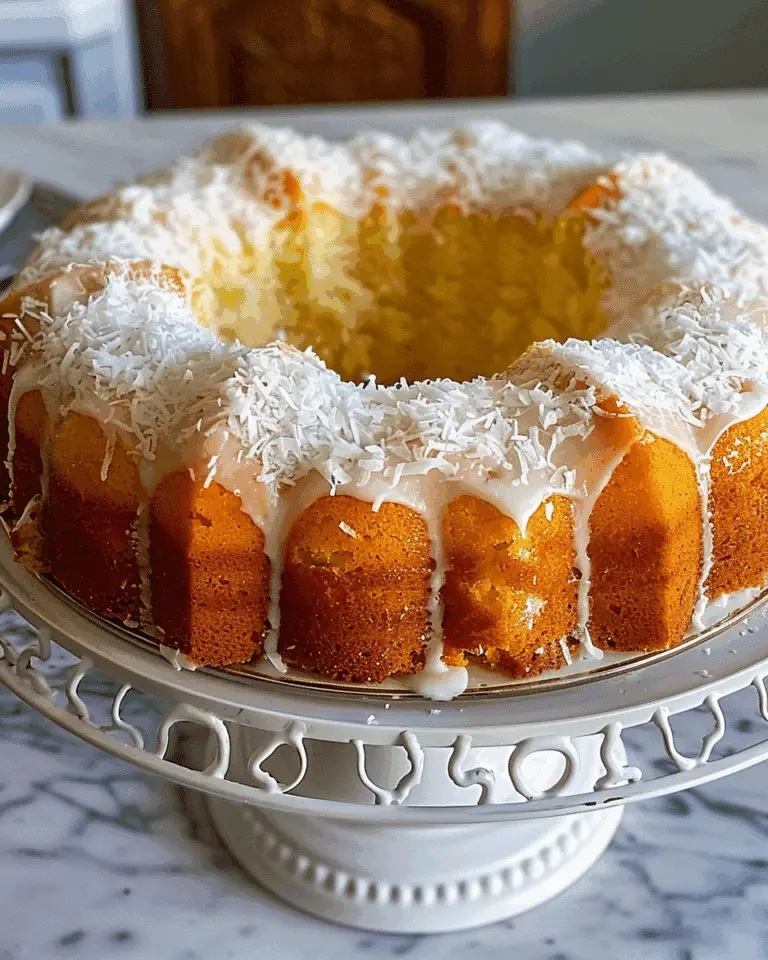 Coconut Cream Pound Cake