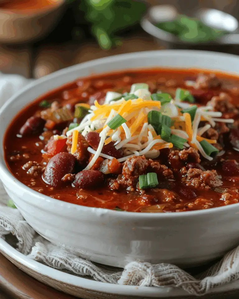 The Best Chili Recipe