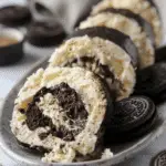 Oreo Cream Cheese Cheesecake Sushi Roll