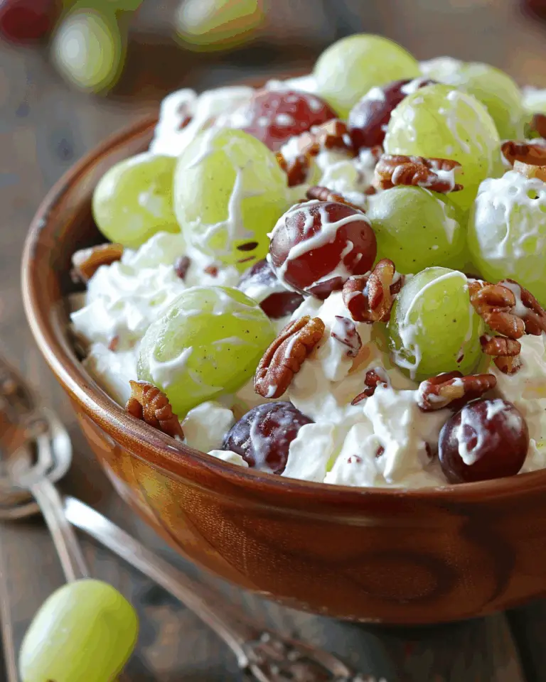 Yummy Family Favorite Grape Salad