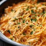 Crockpot Chicken Spaghetti