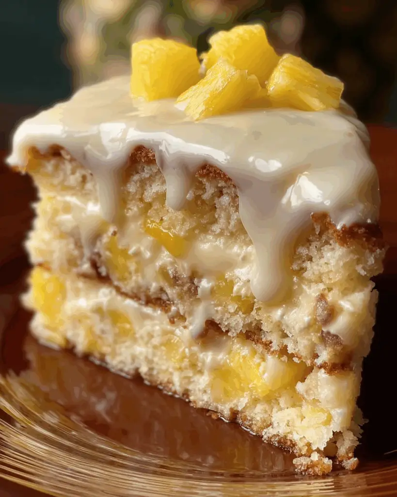Hawaiian Pineapple Cake