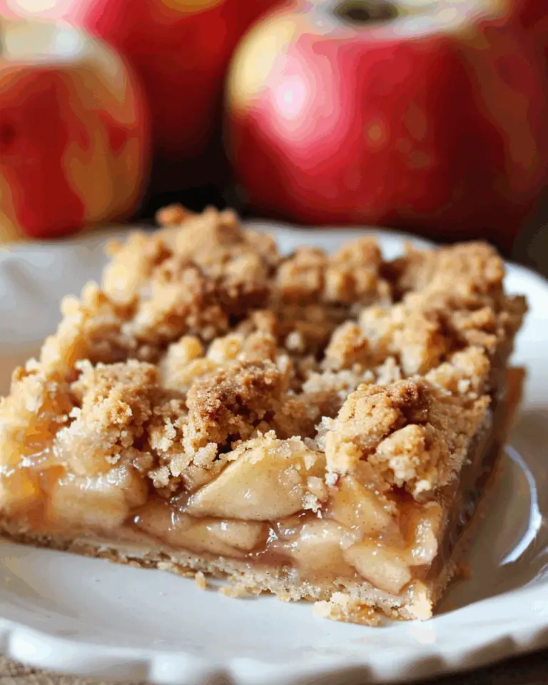 Apple Crumb Bars