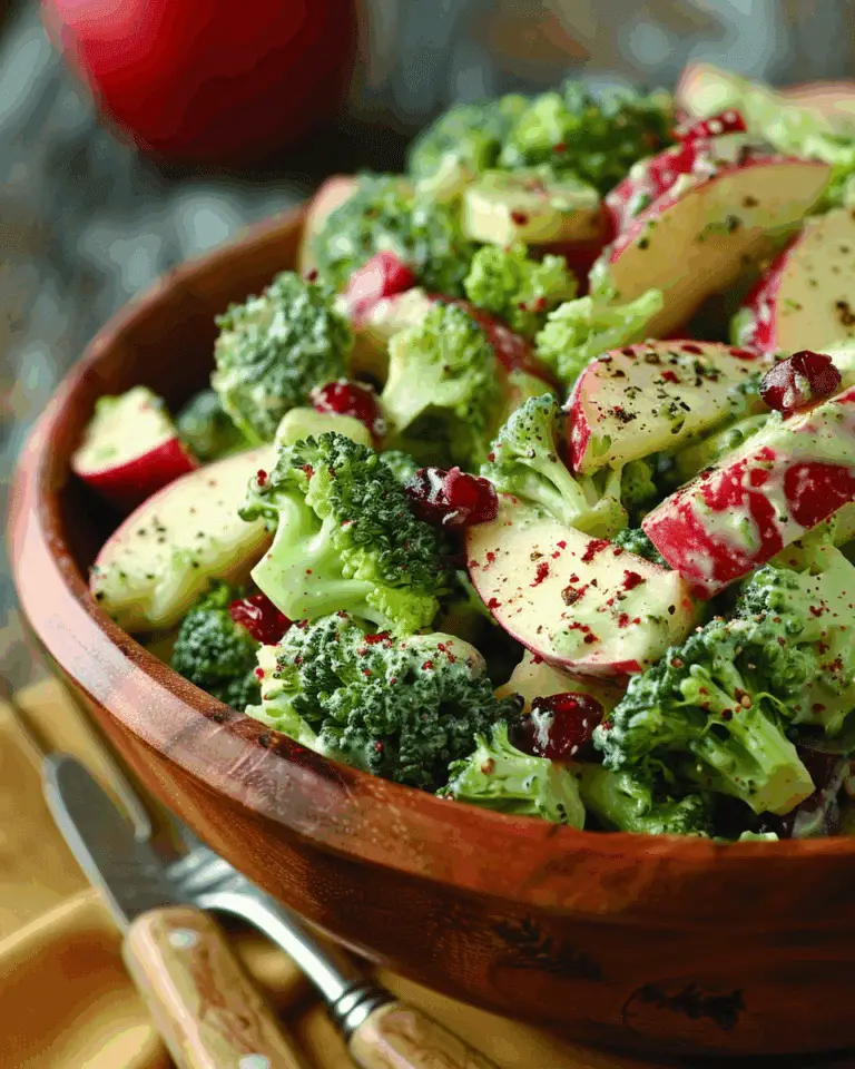 Honeycrisp Apple Broccoli Salad