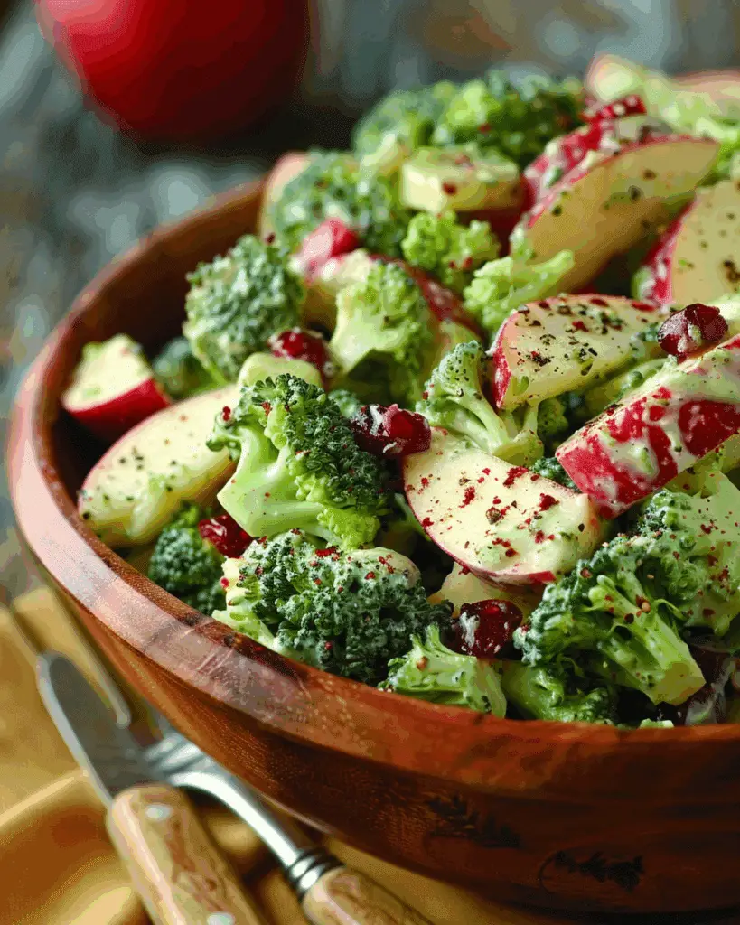 Honeycrisp Apple Broccoli Salad