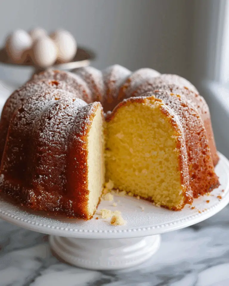 Two-Step Pound Cake