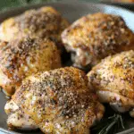 Oven Baked Chicken Thighs