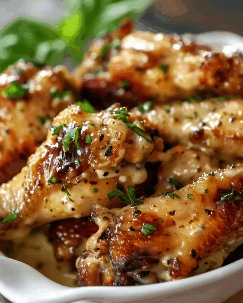 Alfredo Chicken Wings