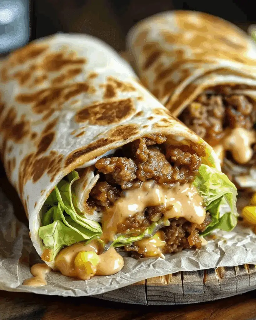 Big Mac Wraps