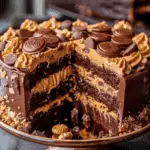 Reese’s Peanut Butter Earthquake Cake