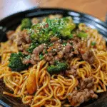 Beef and Broccoli Lo Mein