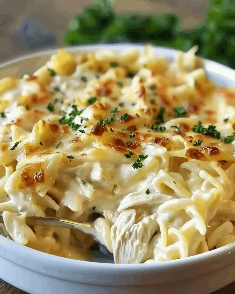 Dolly’s Creamy Chicken Noodle Casserole