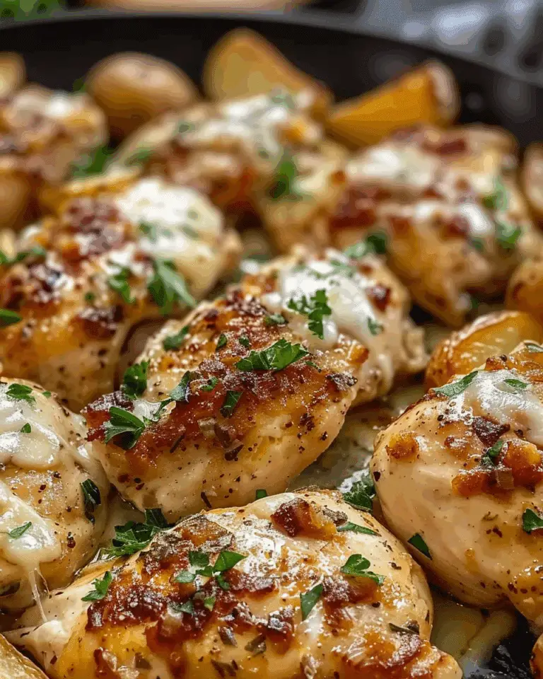 Garlic Parmesan Chicken and Potatoes (One-Pan Dinner)