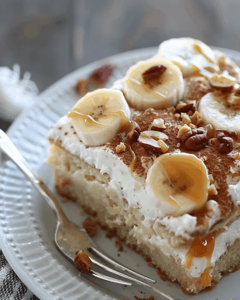 Banana Honeybun Cake Recipe