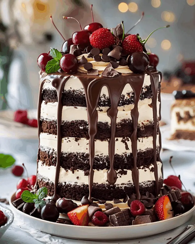 Chocolate Forest Layer Cake