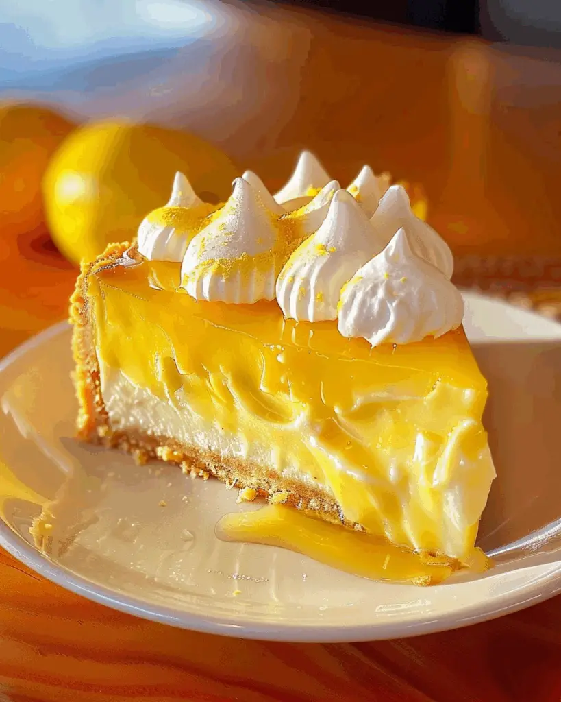 Lemon Meringue Cheesecake