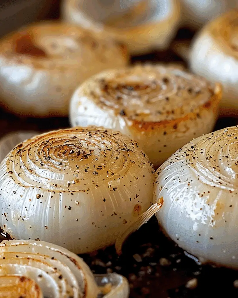 Roasted Parmesan Creamed Onions