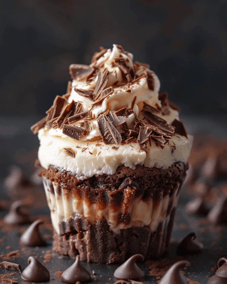 Loaded Brownie Cheesecake Cup