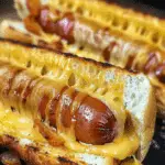 Air Fryer Grilled Cheese Hot Dogs