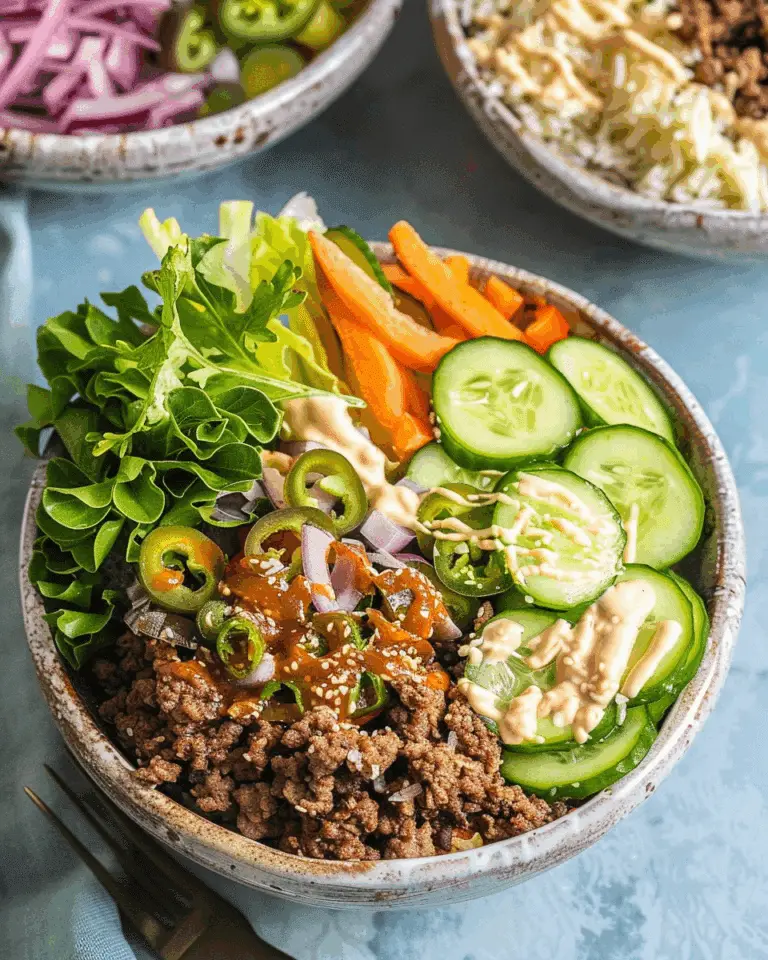 Burger Bowls