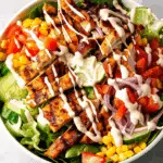 Spicy Southwest Salad (with Spicy Ranch Dressing)