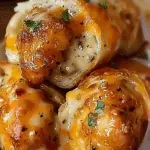 Great Cheesy Garlic Chicken Wraps