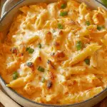 Buffalo Chicken Alfredo Pasta