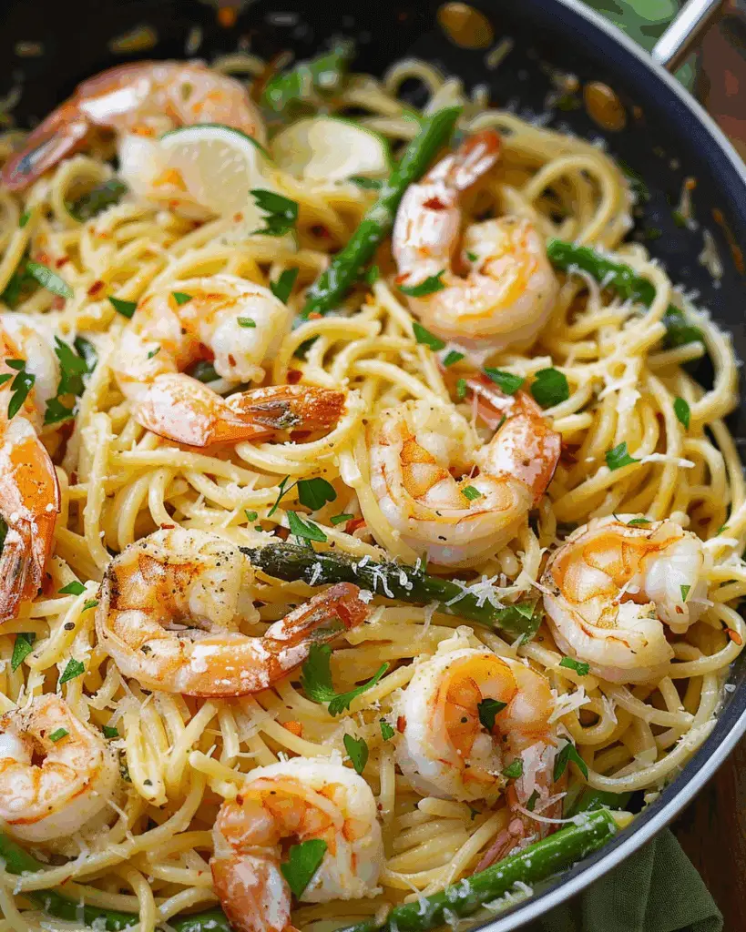 Shrimp Scampi Pasta