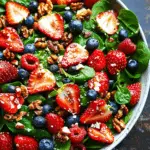 15-Minute Strawberry Spinach Salad
