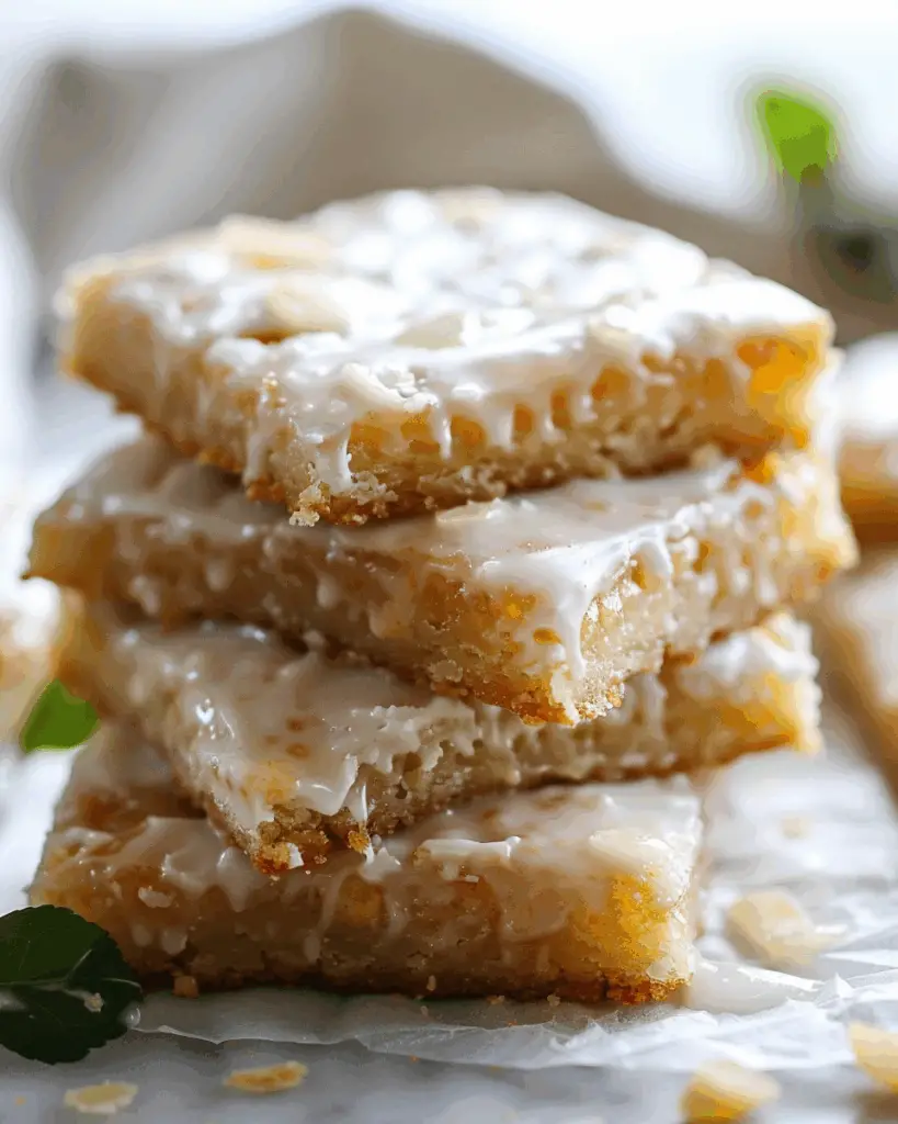 Irresistible Soft Baked Maple Donut Bars Recipe